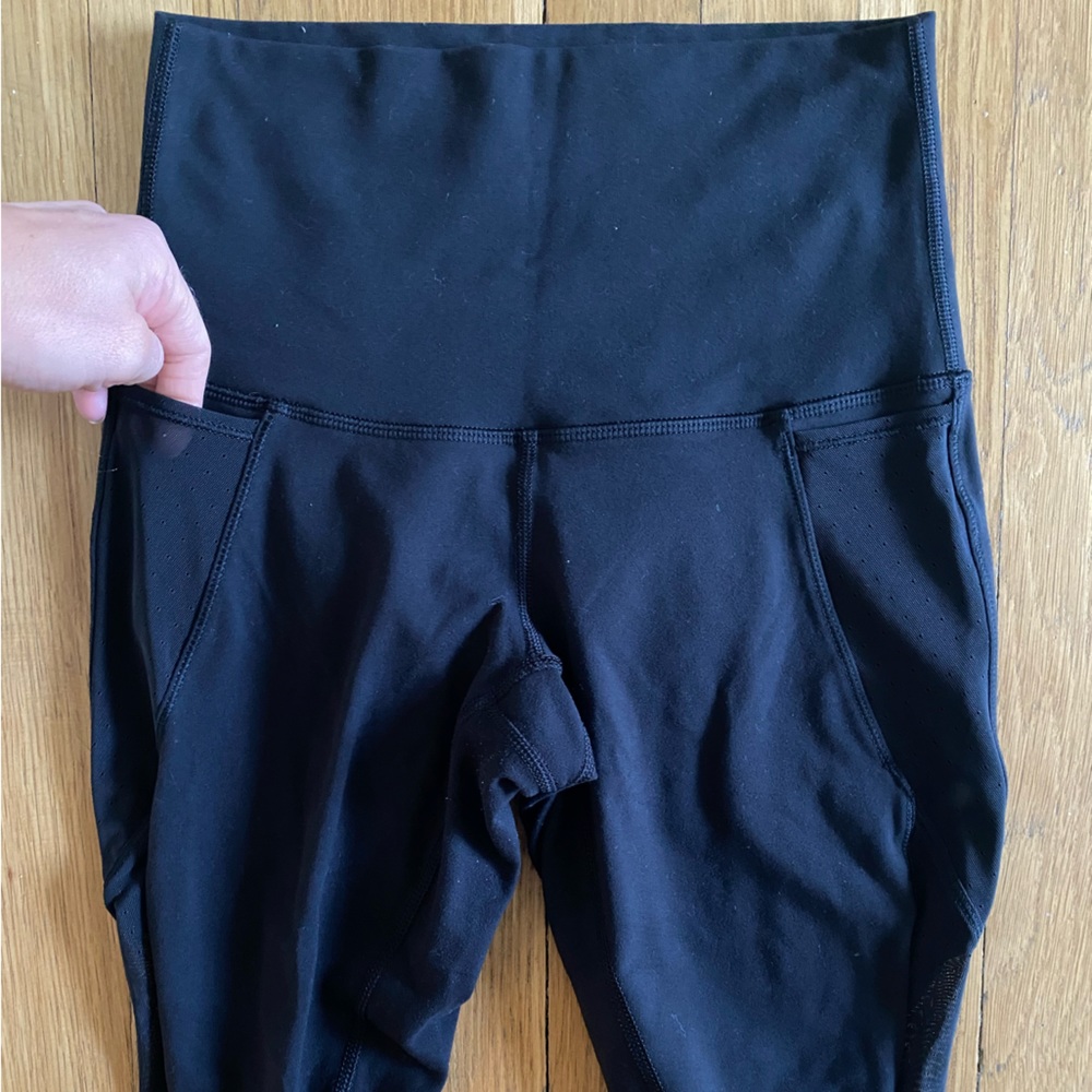 Lululemon Wunder Under Mesh leggings